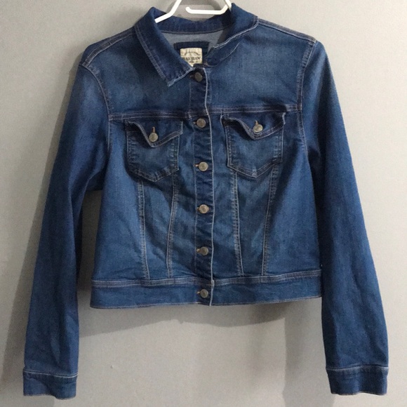 Cropped Jean Jacket size XL - Picture 1 of 2